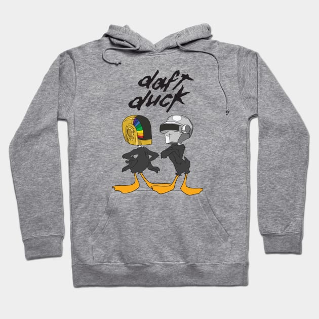 Daft Duck Hoodie by Super Secret Villain